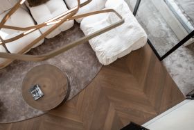 Parketti tammi chevron Basica UV lacquer Bella